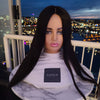 European Human Hair Topper | Natural Black