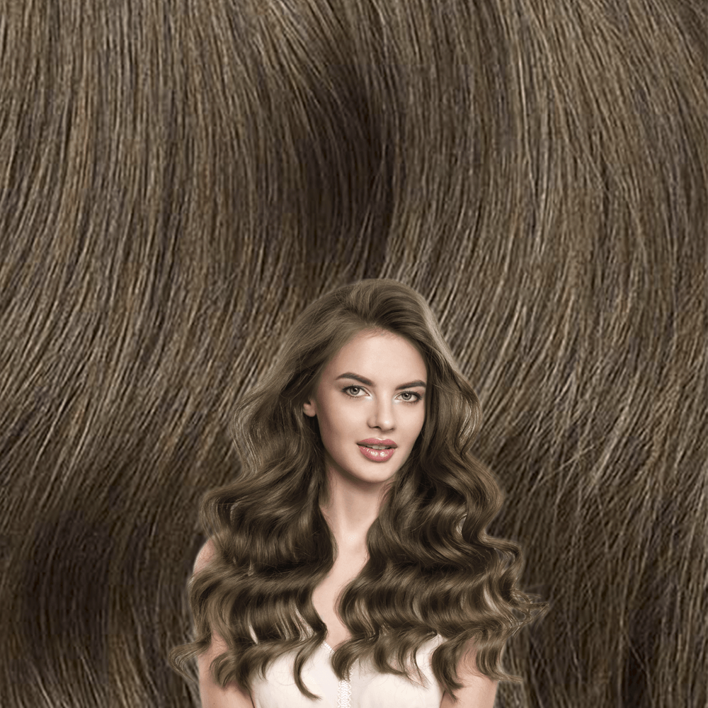 Human hair extensions sales volumizer