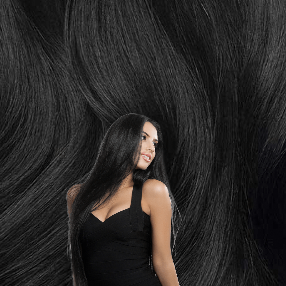 Jet Black | Remy Human Hair Sew-Ins