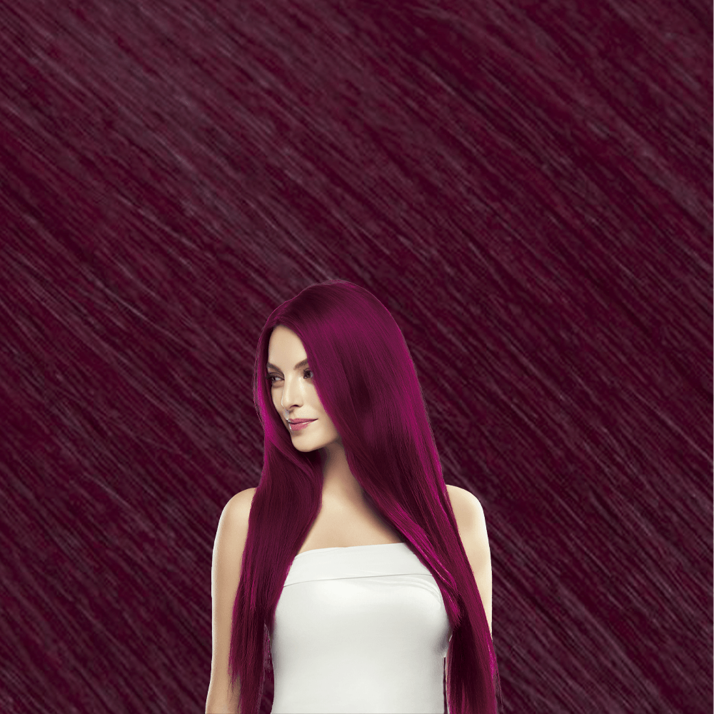 Wire Hair Extensions Plum Remy Human Hair 14 16 18 20 22