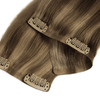 Chestnut Caramel Balayage | Remy Human Hair Seamless Clip-Ins