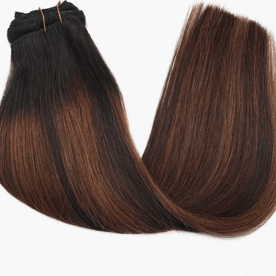 Dark Brown Caramel Balayage | Remy Human Hair Sew-Ins