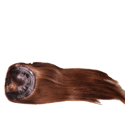 European Human Hair Topper | Light Auburn