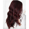 Natural Black Auburn Highlights | Glueless Silk Top Virgin Human Hair Wig