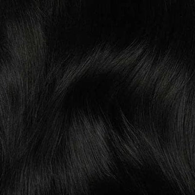 Natural black | Remy Human Hair Weft Clip-Ins + FREE Bamboo Brush