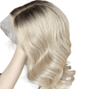 Platinum Blonde Ash Brown | Full Lace Virgin Human Hair Wig