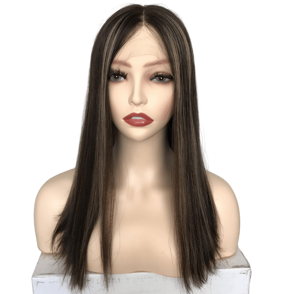 Ash Brown Dirty Blonde Highlights | Sheitel Jewish Wigs