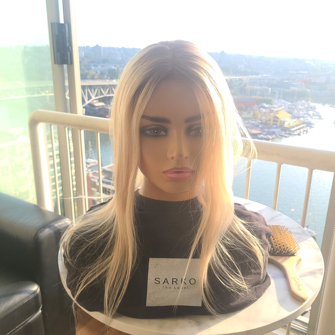 - Human hair blend dark blonde with blonde topper extension 20220927_171323_1800x1800.jpg?  main image 4