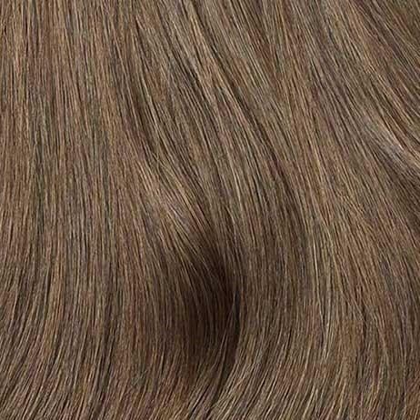 Ash Brown | Remy Human Hair Weft Clip-Ins + FREE Bamboo Brush
