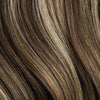 Ash Brown Ash Blonde Balayage | Remy Human Hair Weft Clip-Ins + FREE Bamboo Brush