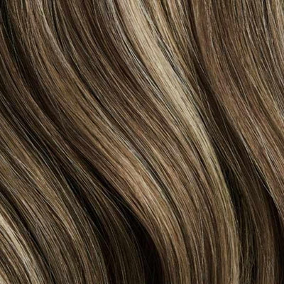 Ash Brown Ash Blonde | Remy Human Hair Tape-Ins