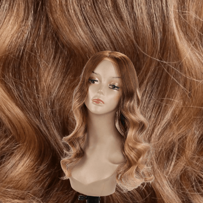 European Human Hair Topper | Auburn Fusion