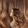 European Human Hair Topper | Auburn Blonde Balayage + Free Gift