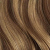 Chestnut Light Caramel | Remy Human Hair Weft Clip-Ins + FREE Bamboo Brush