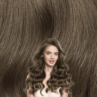 Ash Brown | Remy Human Hair One Piece Volumizers