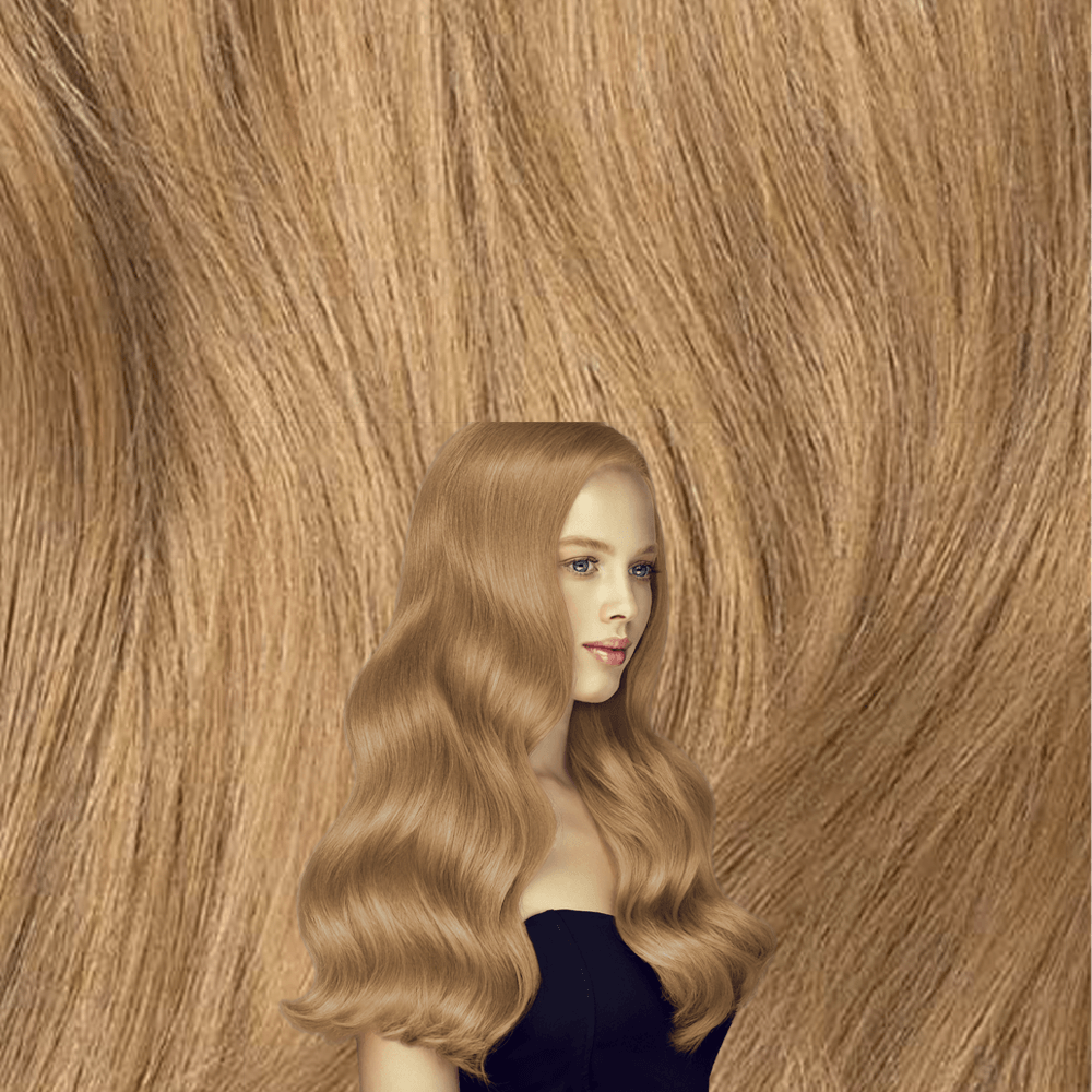 Strawberry Blonde | Remy Human Hair Weft Clip-Ins + FREE Bamboo Brush