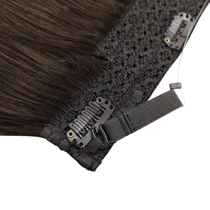 Seamless Clip In Hair Extensions | 100% Remy Human Hair - Feissi Hair