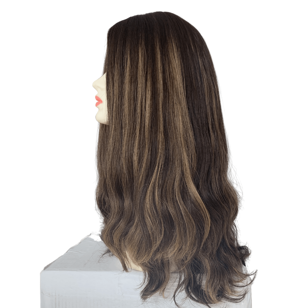 Dark Brown Light Caramel | Sheitel Jewish Wigs