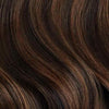 Dark Brown Caramel Balayage | Remy Human Hair One Piece Volumizers