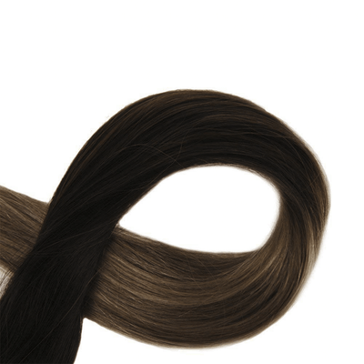 Dark Brown Caramel Balayage | Remy Human Hair Tape-Ins