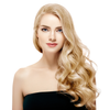 Golden Blonde Platinum Highlights | Remy Human Hair One Piece Volumizers