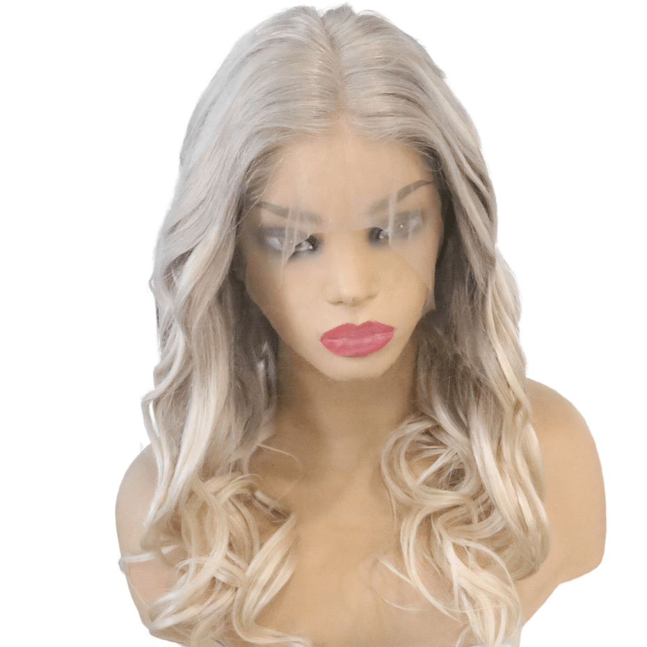 Platinum Minimal Ash Black Lowlights | Full Lace Virgin Human Hair Wig