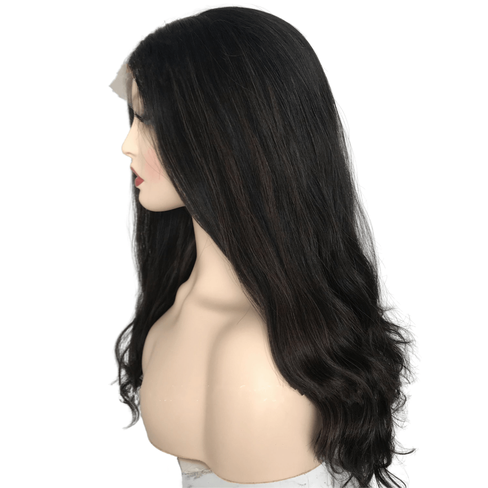 Natural Black Sheitel Jewish Wigs